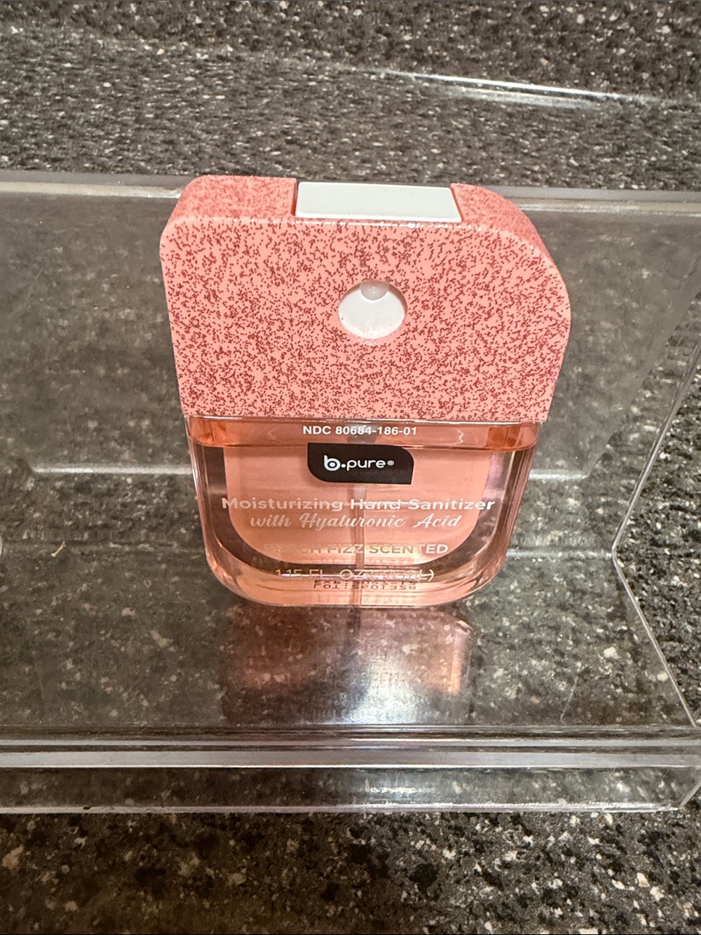 Moisturizing Hand Sanitizer with Hyaluronic Acid - Pink